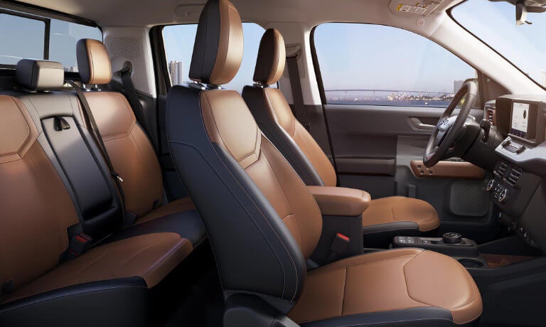 2023 Ford Maverick interior seating side view
