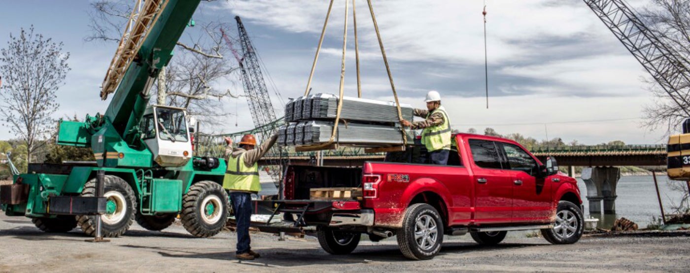 2019 Ford F-150 with crane