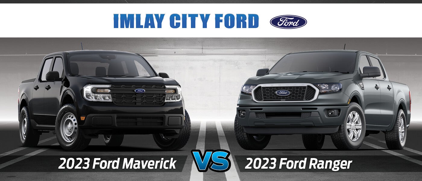 2023 Ford Maverick vs. Ford Ranger