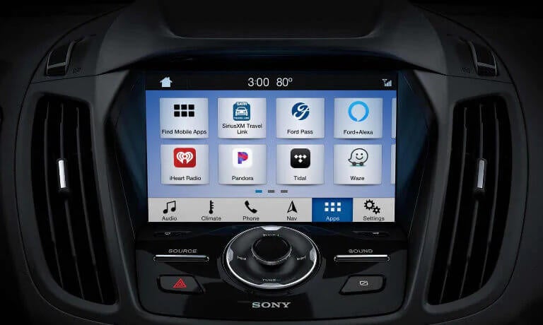 2019 Ford Escape touch screen
