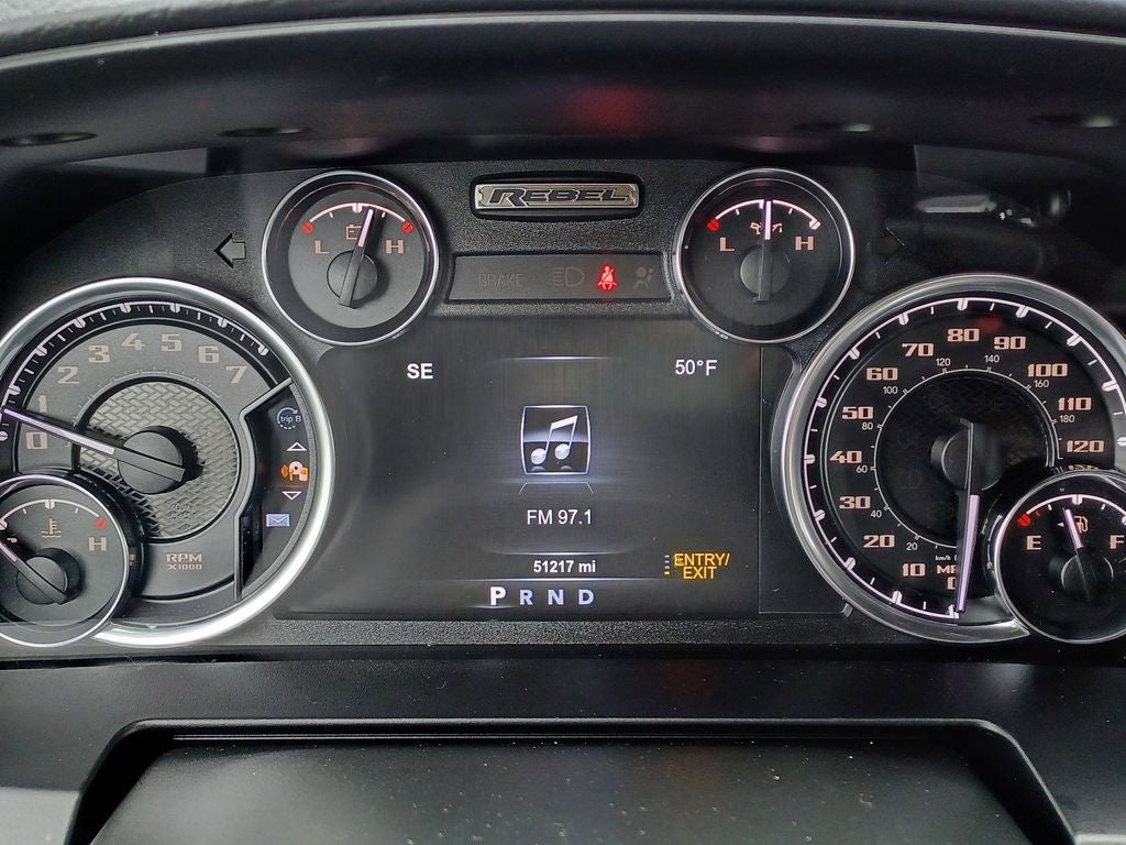 2017 RAM 1500 Rebel Crew Cab 4x4 5'7' Box