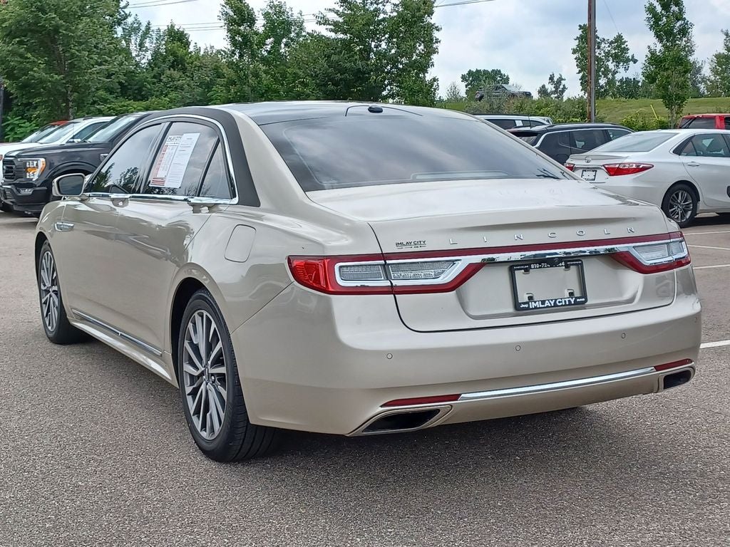 2017 Lincoln Continental Reserve