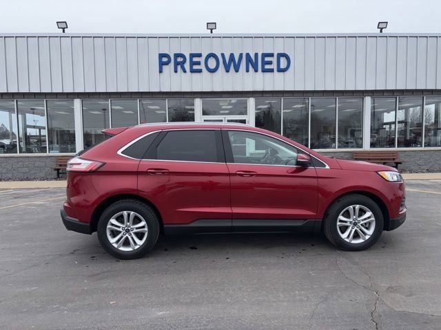 Used 2020 Ford Edge SEL with VIN 2FMPK4J9XLBA48133 for sale in Imlay City, MI