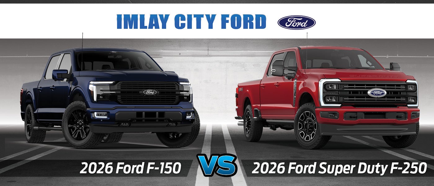 2026 Ford F-150 vs. Super Duty F-250
