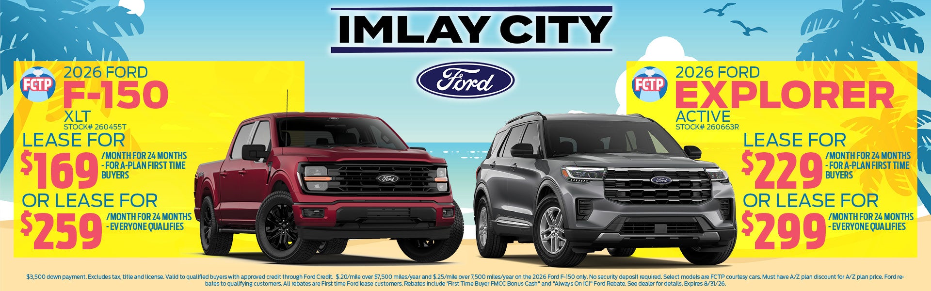 2026 Ford Explorer and F-150 Sales Event | Imlay City Ford