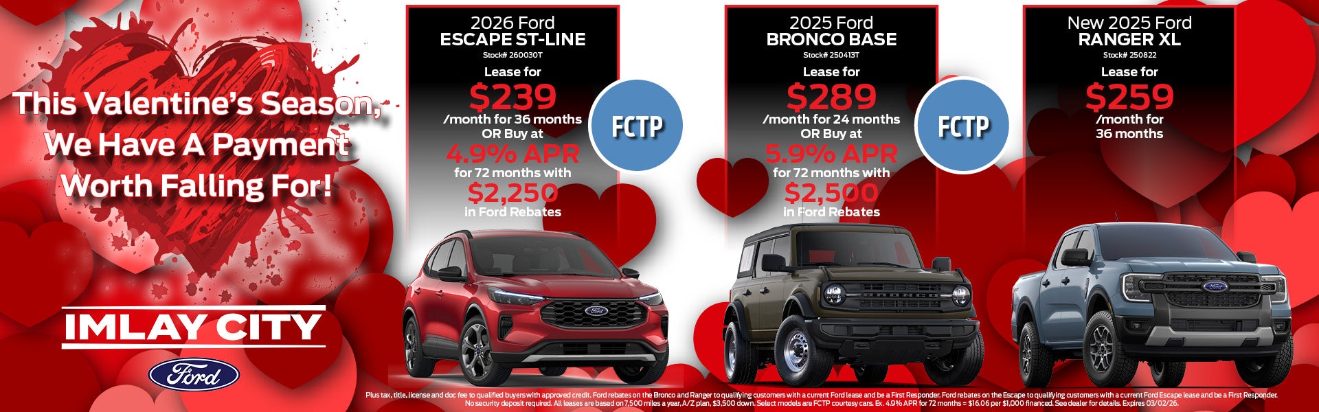 February Deals | Imlay City Ford