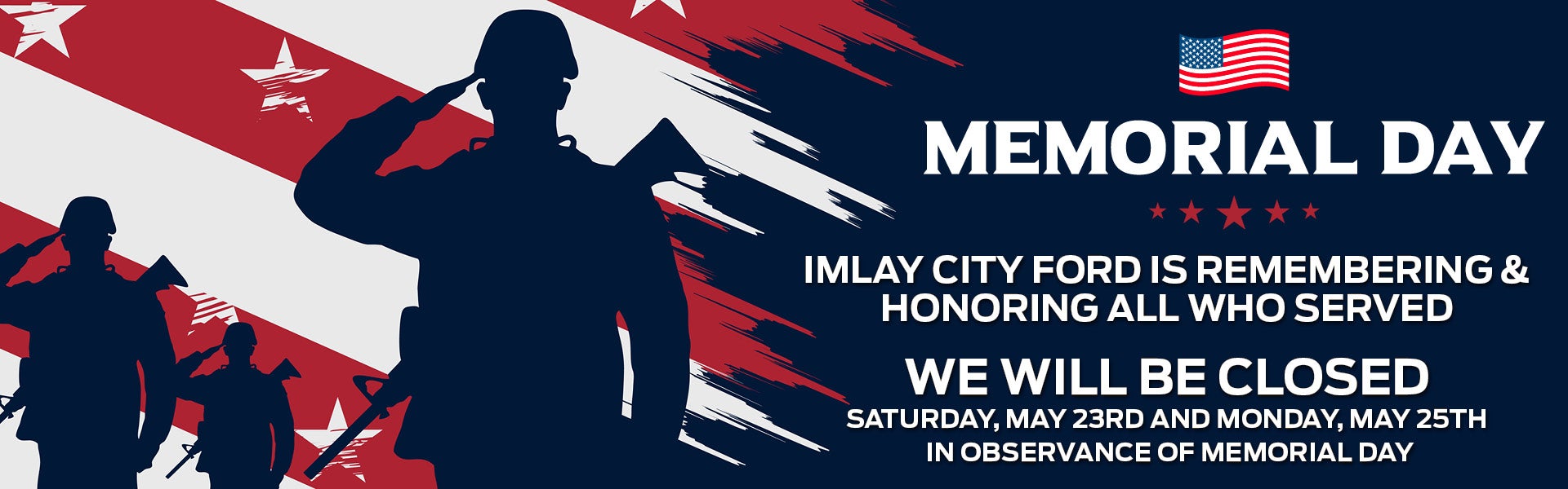Holiday Hours | Imlay City Ford