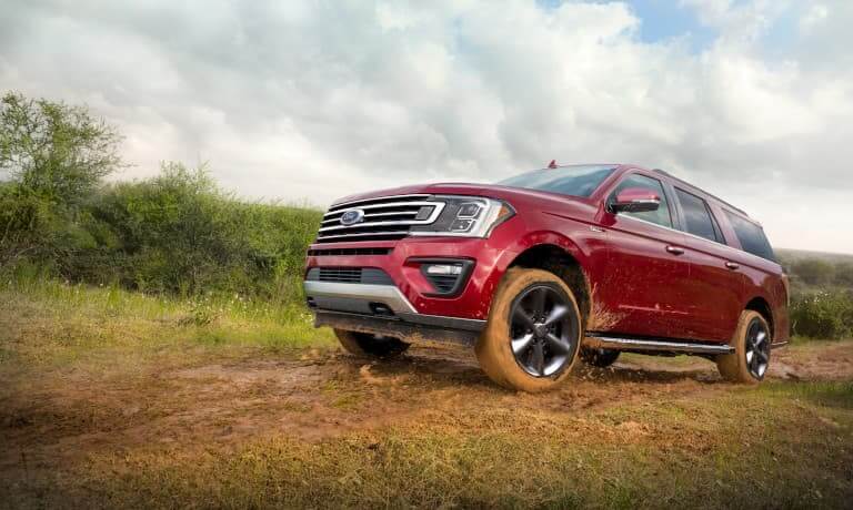 2021 Ford Expedition driving offroad