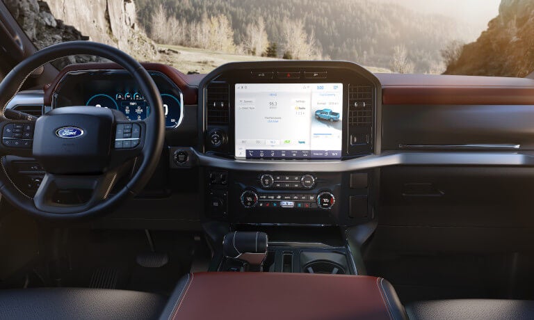 2021 Ford F-150 infotainment system