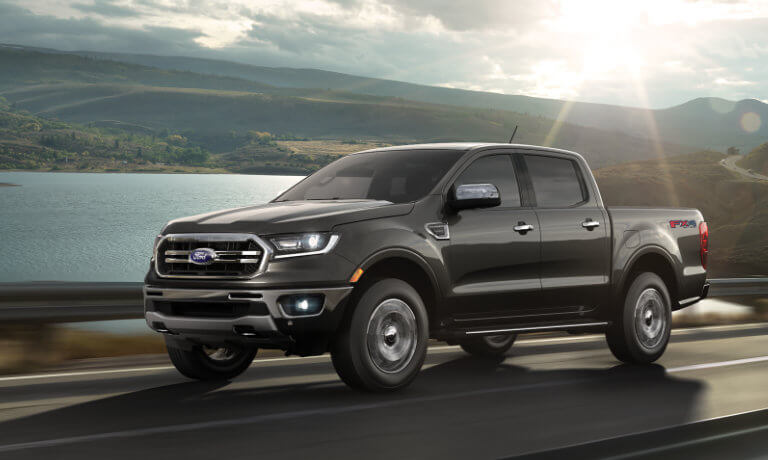 2021 Ford Ranger on a scenic drive