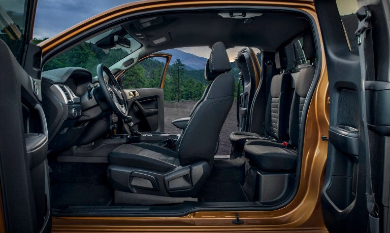 2021 Ford Ranger interior side view