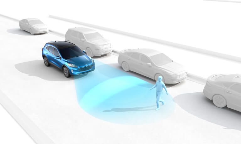2022 Ford Escape pre-collision assist sensors