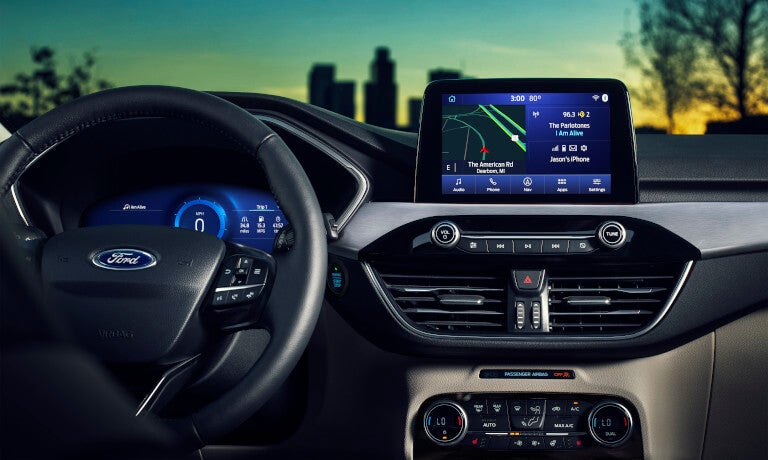 2022 Ford Escape infotainment system