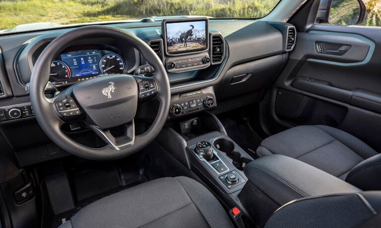 2023 Ford Bronco dashboard and infotainment system
