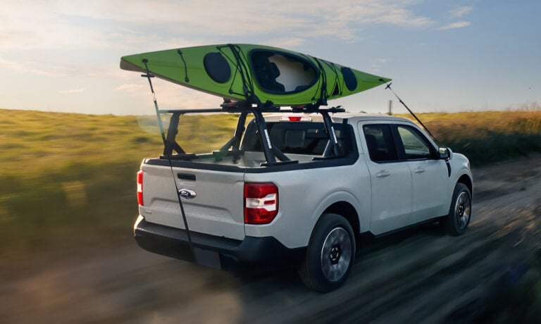2024 Ford Maverick with kayak atop