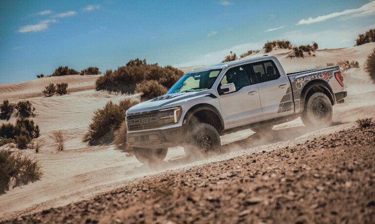 2026 Ford F-150 offroading in desert