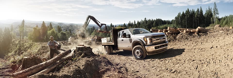 2019 Ford F-250 on construction site