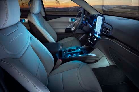 2020 Ford Explorer interior technology