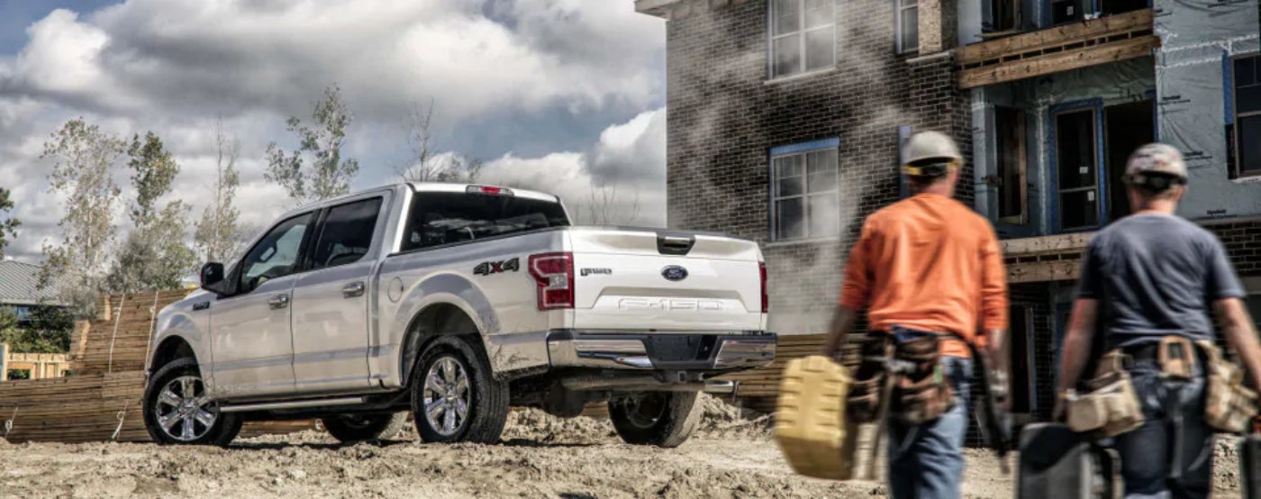 2019 Ford F-150 on construction site