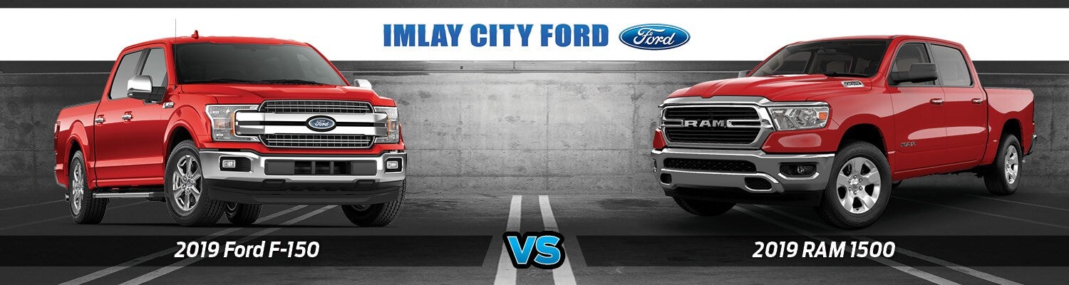 2019 Ford F-150 vs Ram 1500