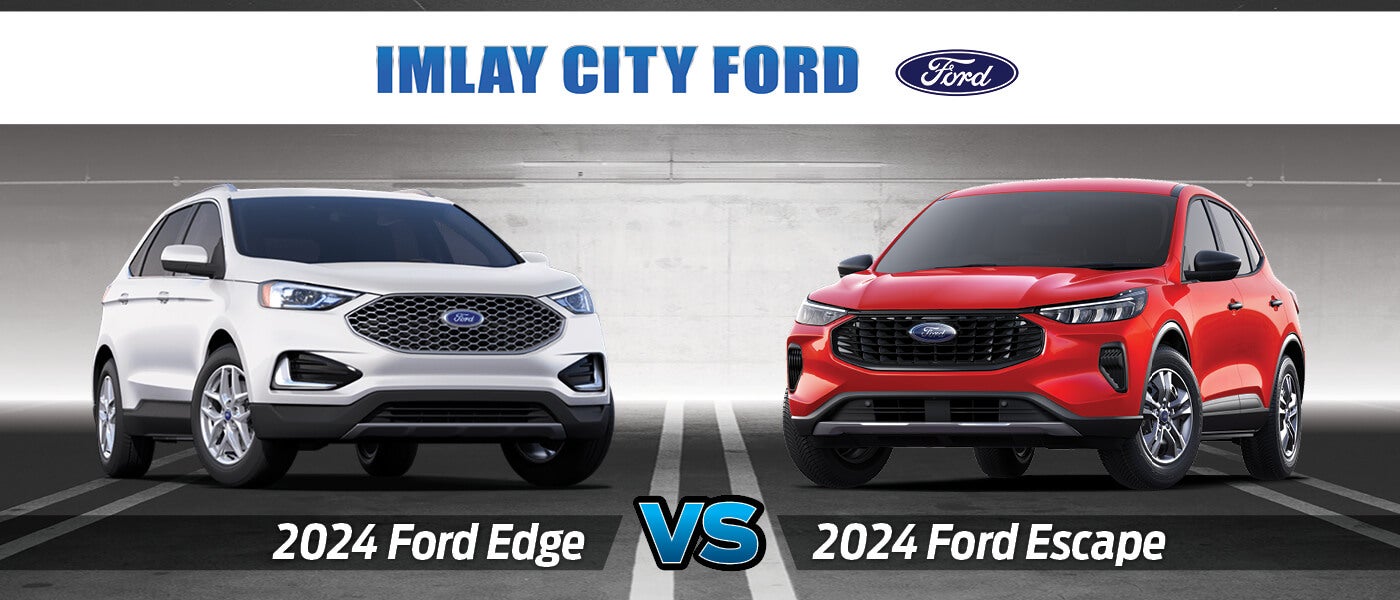 2024 Ford Edge vs. Escape