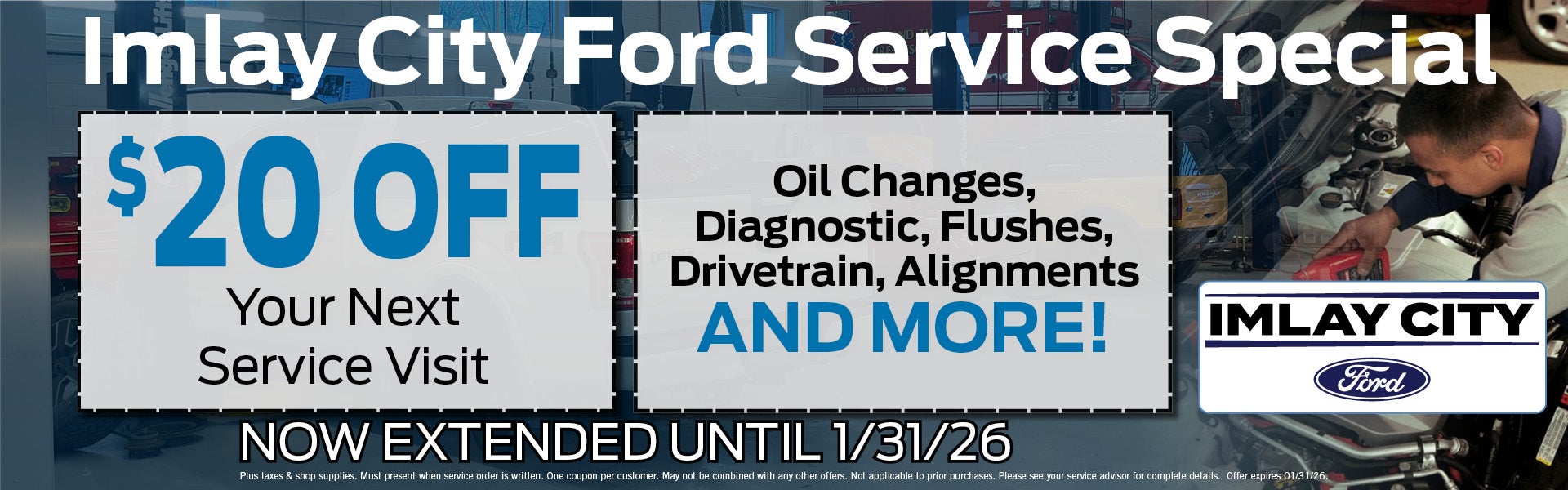 Service Special | Imlay City Ford