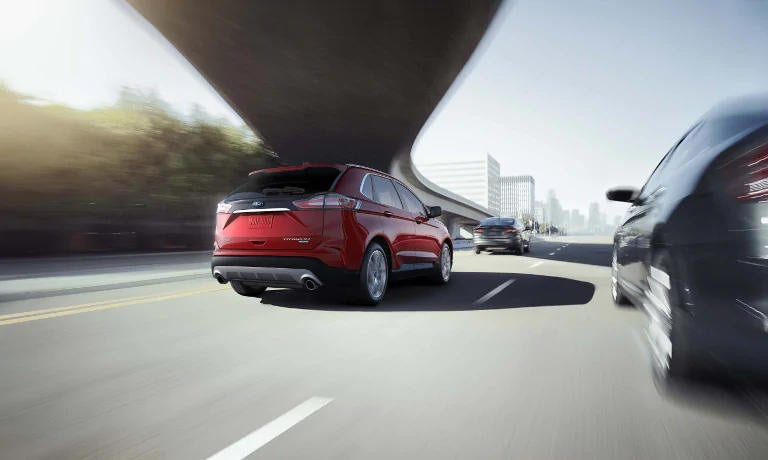 2019 Ford Edge on highway