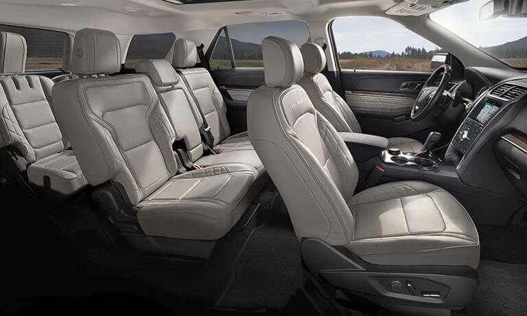 Ford Explorer Interior seating view