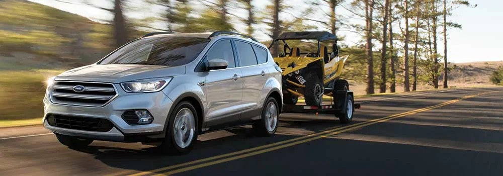 2019 Ford Escape towing ATVs